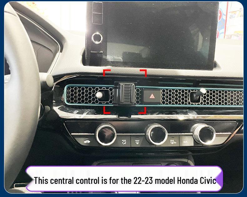 Совместимый держатель для телефона для Honda Civic (2016-2023) 9-е, 10-е, 11-е поколение – Кронштейн для навигации.