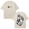 2026 Summer Hot Sale Japan Anime Chainsaw Man Denji Retro T-shirt Men Women Vintage Top Hip Hop Streetwear Oversized T-shirt