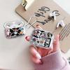 Case For Airpods 2 Pro 4 3 1 Pro2 Pro3 Clear Earphone Cases Cover OneS P-ieceS LuffyS Logo