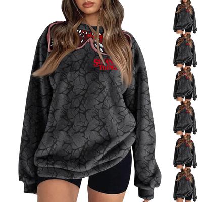 Женская флисовая толстовка с капюшоном, с длинными рукавами, с круглым вырезом, повседневная, удобная, свободного кроя, легкая женская толстовка