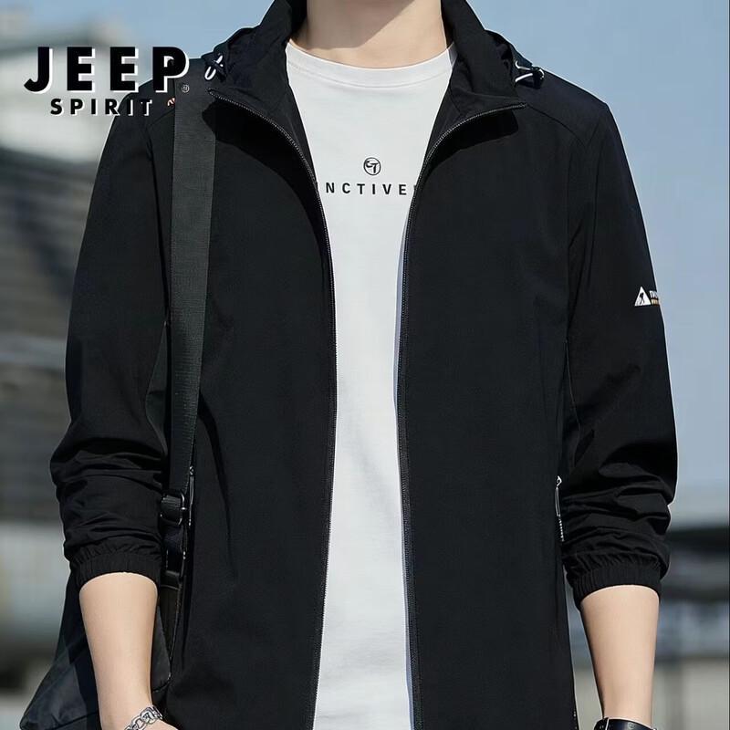 Мужская солнцезащитная куртка с капюшоном JEEP SPIRIT