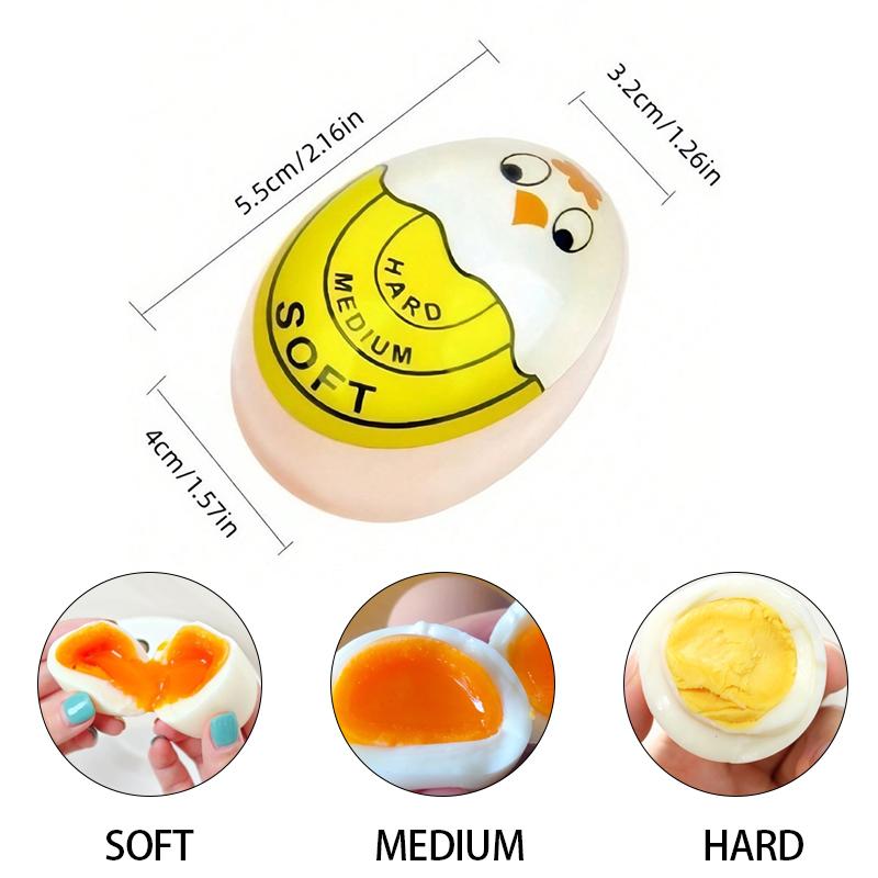 Egg Timer and Egg Cook Timer,Color Egg Cooking Indicator Color Change Design for Home Kitchen Cooking Clock JDGJ013