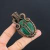 Malachite Pendant, 999 Copper Wire Wrapped Jewelry. Gift For Women Handmade Tree Of Life Pendant Gemstone Jewelry