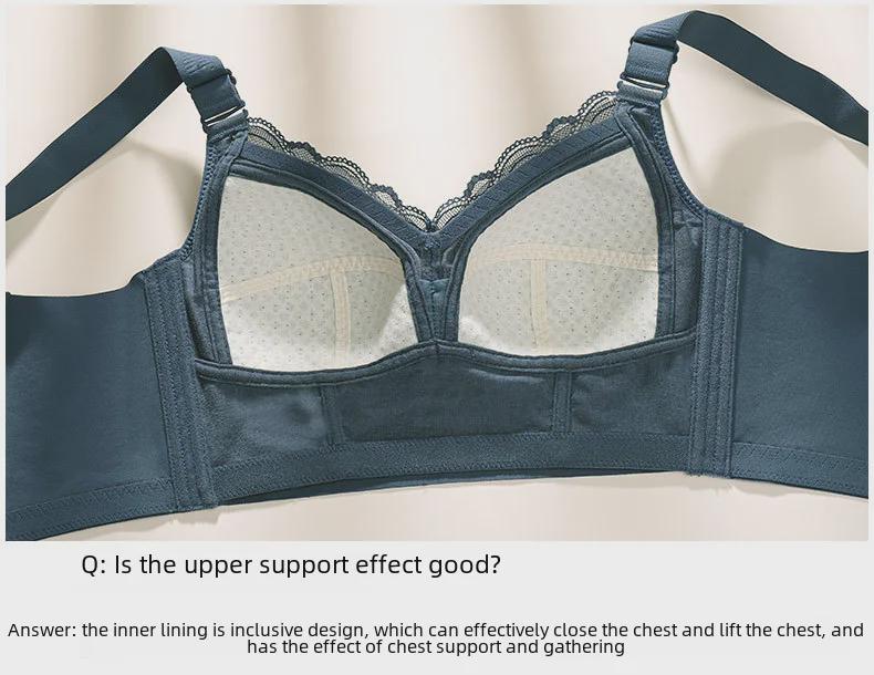 Большой красный регулируемый бюстгальтер с полной чашкой для женщин больших размеров с дизайном на нескольких пуговицах