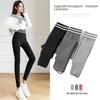 High Waist Velvet-Lined Women's Winter Leggings: Warm, Imitation Cashmere, Cotton Yoga Pants with Foot Straps