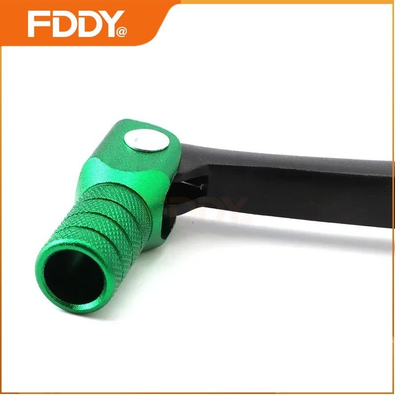 FDDY Motorcycle CNC Folding Aluminum Gear Shift Lever Gear Shift Lever For Motorcycle ATV Dirt Bike Pit Bikes Gear Lever