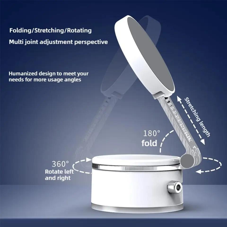 Магнитный держатель для телефона Складной Присоска Многофункциональный Вакуумная адсорбция Крепление для телефона Поддержка в автомобиле для iPhone Samsung Xiaomi