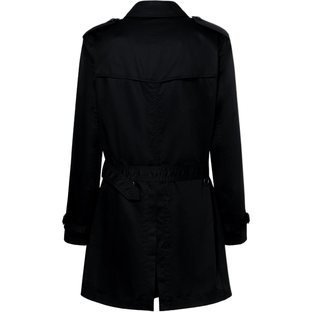 Burberry Тренч Мужской Черный 80621671