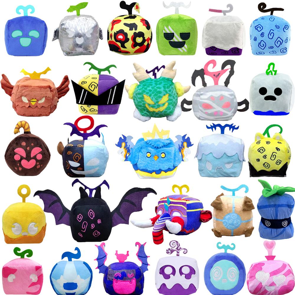 Blox Fruits Plush Hot Game Devil Fruit Stuffed Doll Рождественский подарок на день рождения для детей Популярные игрушки