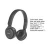YXW Y08 Bluetooth-совместимые наушники, складная Hi-Fi эргономичная беспроводная практичная гарнитура с тяжелыми басами для игр