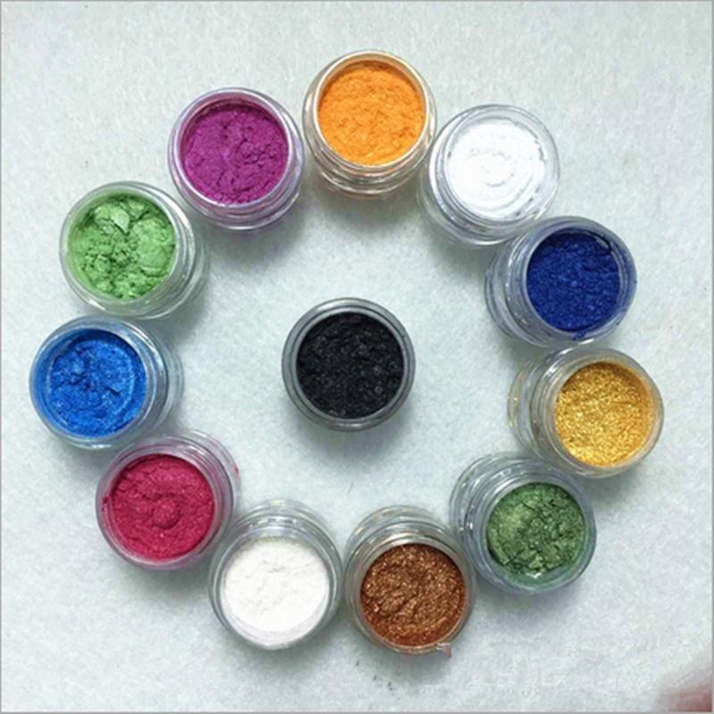 Блестящая пудра Тени для век Макияж Тени для век Косметика DIY Nail Art