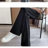Wide-legged Pants Women's Summer Thin Section Sun Protection Casual Pants Ice Silk Sports Straight High Waist Draped Quick Dry Pants