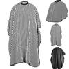 Stripe Hairdressing Gown Hair Cutting/Barbers Cape