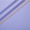 Love Heart Drop Chain Bell Pendant Thin Chain Water Wave Necklace Anklet Bracelet Thick Chain