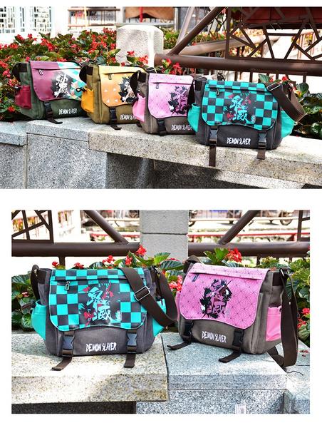 Аниме Demon Slayer Сумка-мессенджер ONE PIECE Школьная сумка Рюкзак