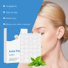 Traceless Acne Patch Lightweight Skin Friendly Acne Patch Absorb Pus Anti-Acne Concealer Transparent Round Hydrocolloid Hypoallergenic Acne