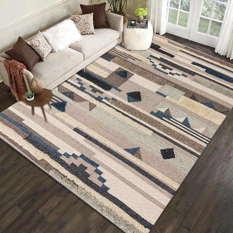 Ковры износостойкие, водопоглощающие и противоскользящие для украшения дома в гостиных и спальнях