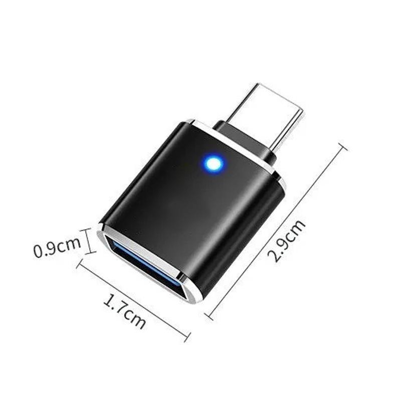 hbcr1 Adapter Type C to USB 3.0 OTG Adapter Connector Type C OTG Conventer For Porsche 918 911 Taycan Panamera Cayenne Boxster sticker