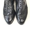 80s-90s USA Made/FOOTJOY/Leather Full Brogue Wingtip Shoes/11B/27.5-28.5/Black/Vintage(USED)