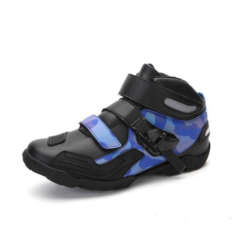 Spring and Summer New Velcro Casual Shoes Motorcycle Shoes Cycling Shoes Men's Sports Shoes Tooling Shoes