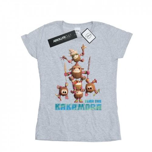 Disney Womens/Ladies Moana Fear The Kakamora Cotton T-Shirt