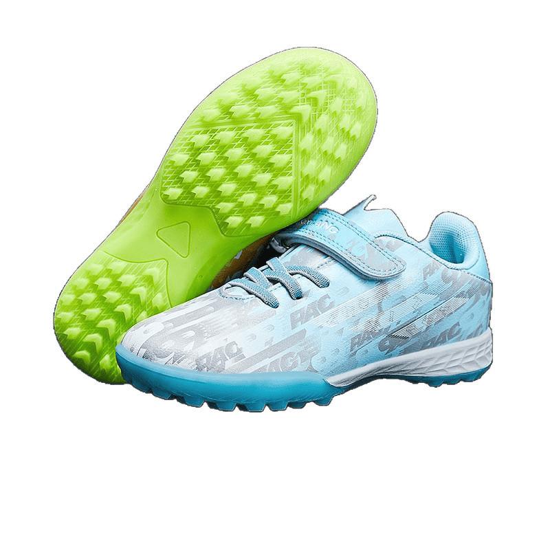 Football shoes girls students TF broken nails indoor children leather foot game training sports shoes batch hair