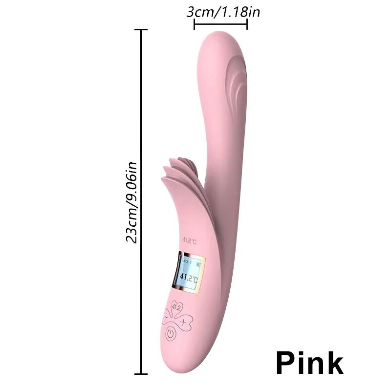 Вибратор для лизания языка для женщин, мастурбация, подогрев, стимулятор точки G, клитора, оргазм влагалища, оральный секс-игрушки для взрослых