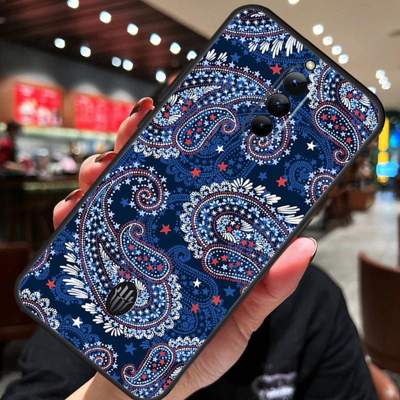 Чехол с узором пейсли для ZTE Nubia Red Magic 11 10 8 9 8S 9S 10S Pro Plus 10 Air 5G 6R 6 7 6S 7S Pro