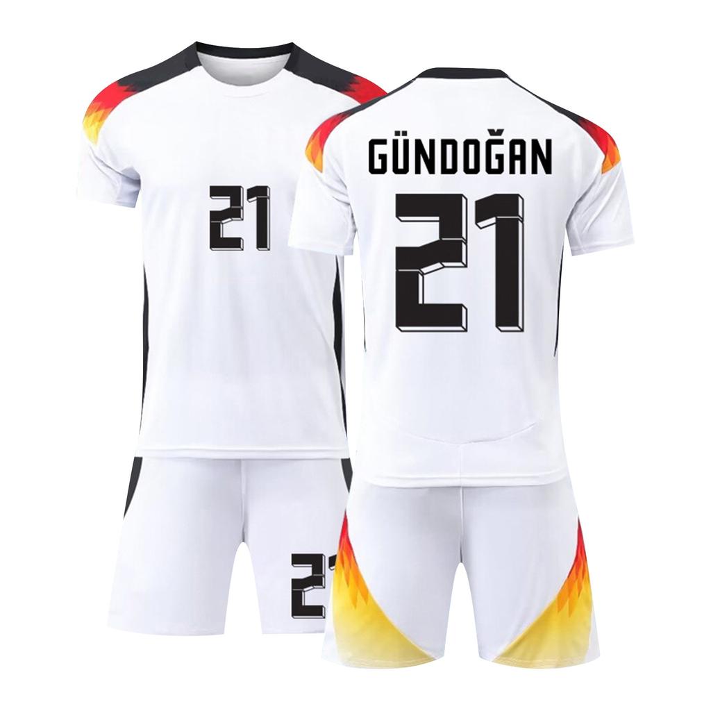 2425England Away Jerseys Sports Team Uniform Set Football Training Suit Set