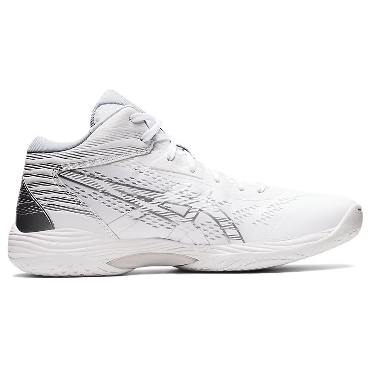 Asics Gelhoop V14 4E Wide White Silver Men Sneakers 1063A051-100