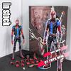 В наличии Полный ассортимент Ct Toys Человек-паук Mafex 143 Бен Рейли Комиксная версия Удивительный Человек-паук 001 Аниме Фигурка Действия Игрушки Подарок
