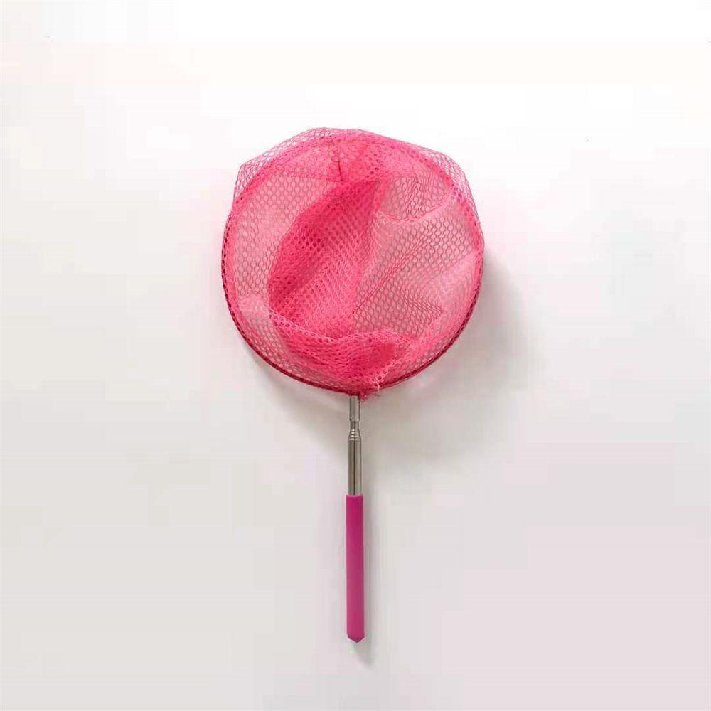 Stainless Steel Rod Catch Tadpole Fish Bucket Bug Catching Net Butterfly Dragonfly Net Insect Cage