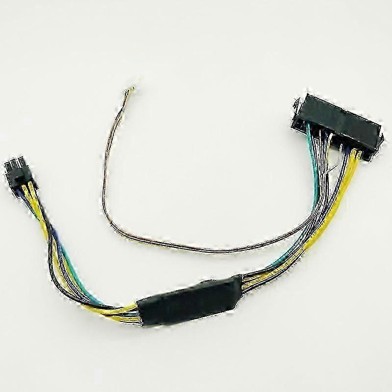 30CM ATX 24Pin to 6Pin Power Supply Cable, Female 24Pin to Male 6Pin Connector, Compatible with HP Elite 8100, 8200, 8300 and 800g1 Desktops, Durable