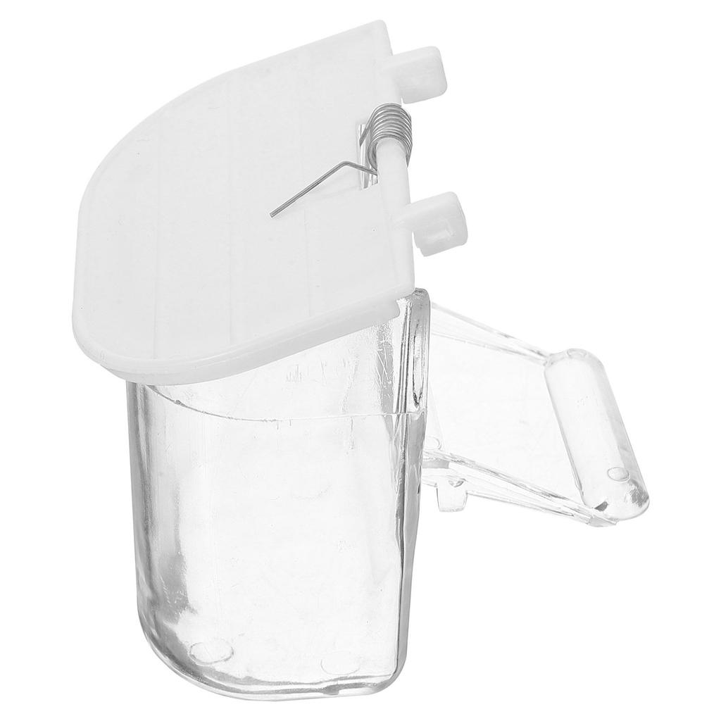 Sturdy Bird Feeder Bowl for Parrots Rabbits Hamsters Large Capacity Clean Anti Spill Food Holder for Bird Cage Indoor