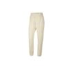 Fleece Straight Leg Loose Fit Casual Sports Pants Women Bottoms Coconut-Milk BV4089-113