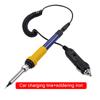 DC 12V 60W Electric Soldering Iron Car Battery Low Voltage Portable Solder Rework Repair Tools