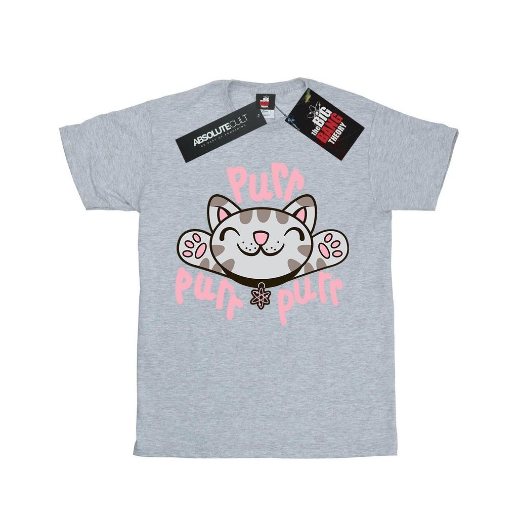 Big Bang Theory Girls Soft Kitty Purr Cotton T-Shirt