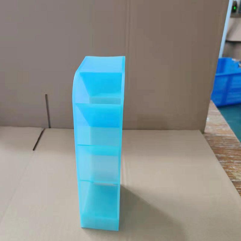 Наклонный держатель для ручек, коробка для хранения помады, четырехсекционный, милый, многофункциональный держатель для ручек для студенческих столов