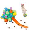 Sniffing Snuffle Ball Dog Toy Interactive Relieve Pressure Puzzle Toy Funny Slower Food Training Toys