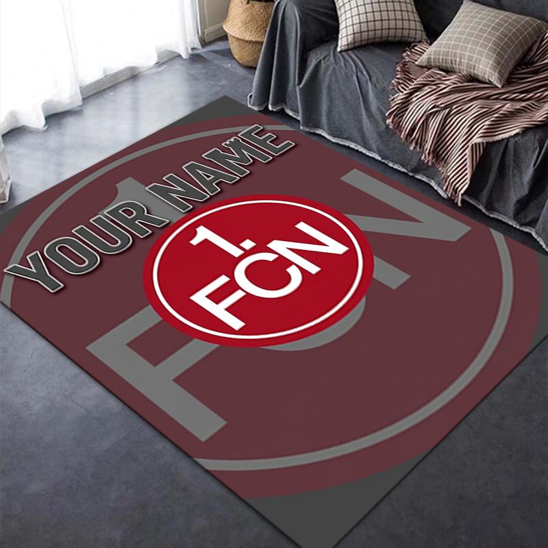 Custom Name Fc Nrnberg Carpet Rug For Living Room Bedroom Home Sofa Decorationkids Play Nonslip Floor Mat