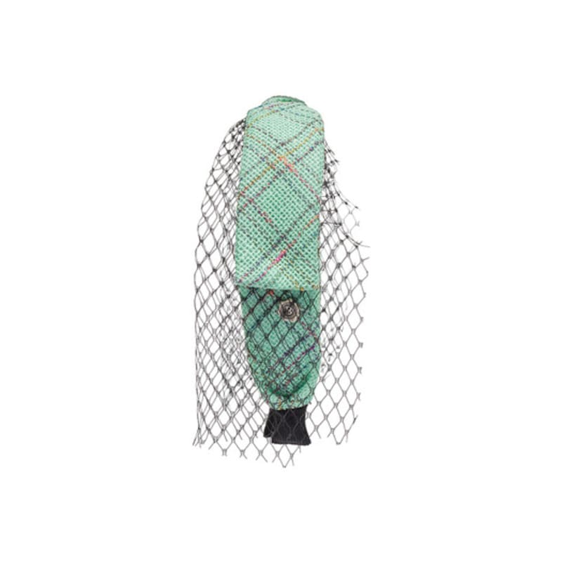 Brown Hat [serre-tete] Lace Petit Bunny - Mint