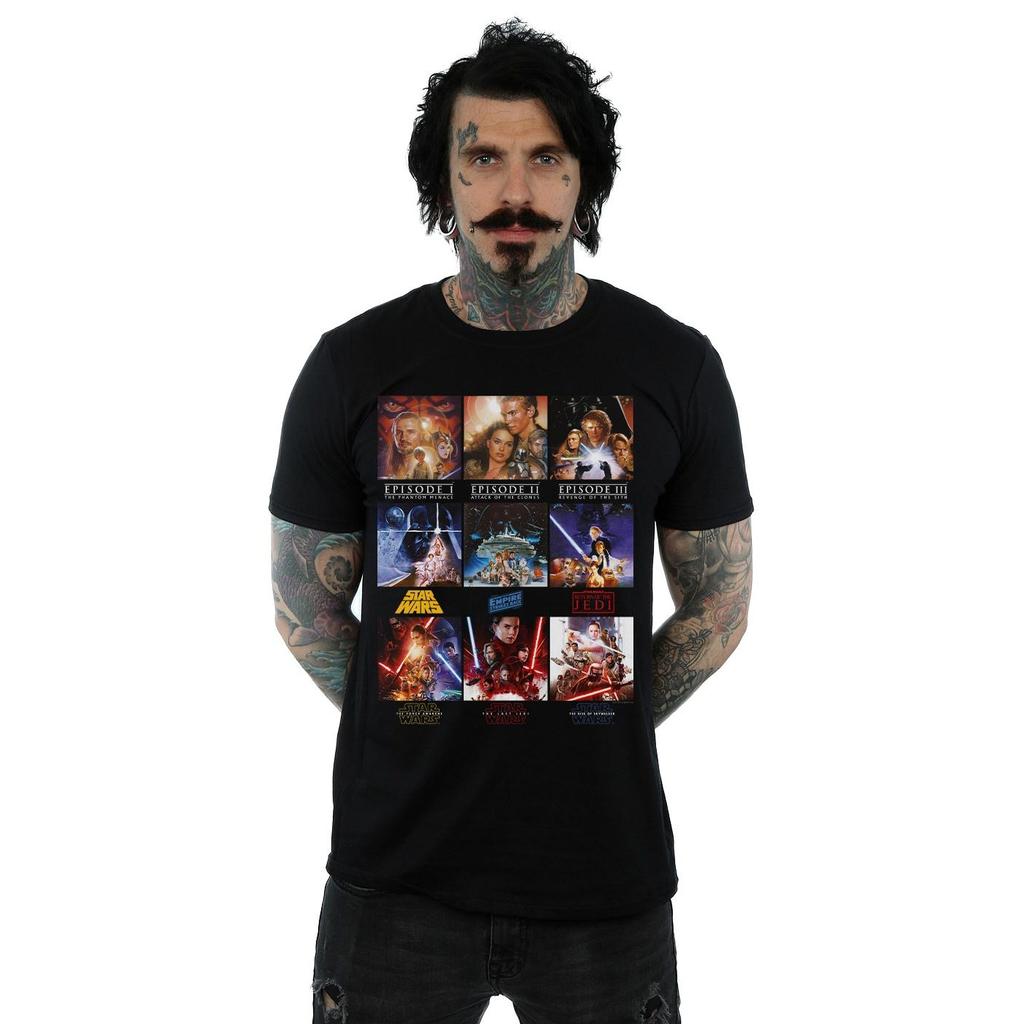 Star Wars Mens Poster Saga T-Shirt