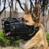 Anti-Bite Dog Training Mouth Cage Mask Dog Tactical Impact Metal Muzzle for German Shepherd Doberman Rottweiler Sniffer Dog
