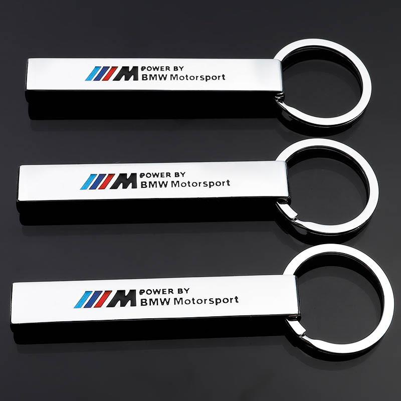 Metal Car Emblem Carving Key Keyring Key Chain For bMW E90 G26 E46 F10 F30 E39 E36 M Performance Auto Modification Accessories fsbm73