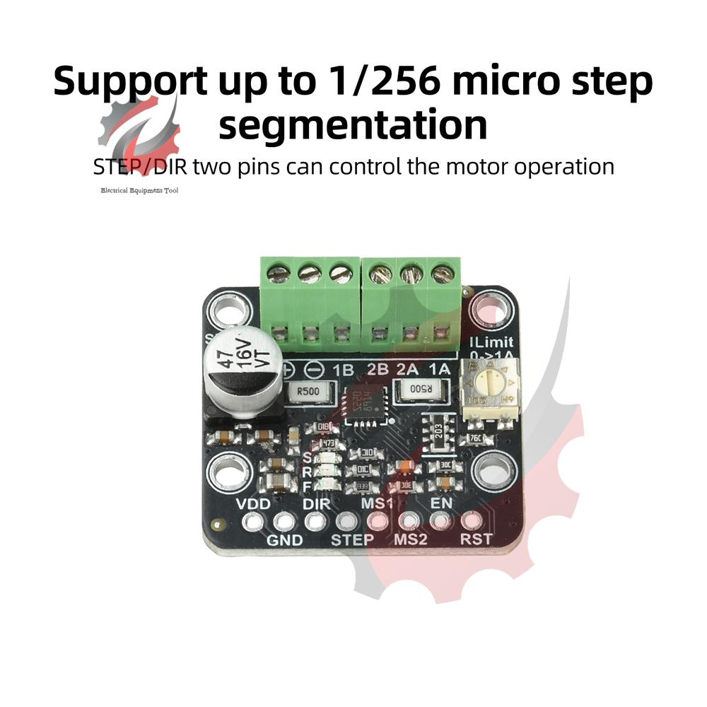 STSPIN220 Stepper Motor Driver Module with Adjustable Current Up to 1.3A for Robotics 3D Printing and Gimbal Control