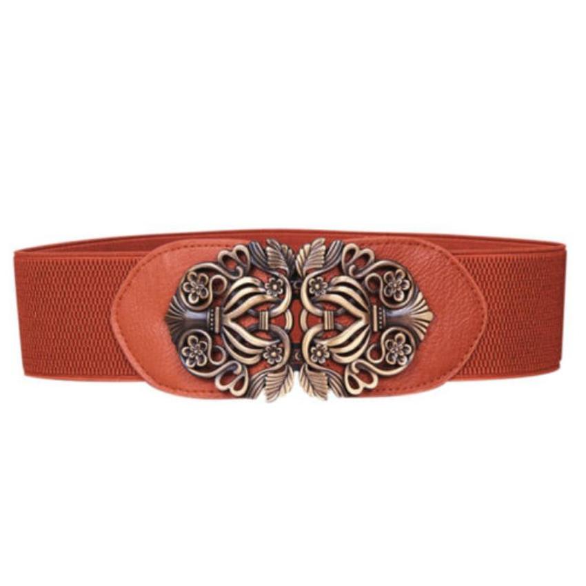 Женский винтажный пояс, женский широкий металлический однотонный пояс, платье, юбка, украшение одежды