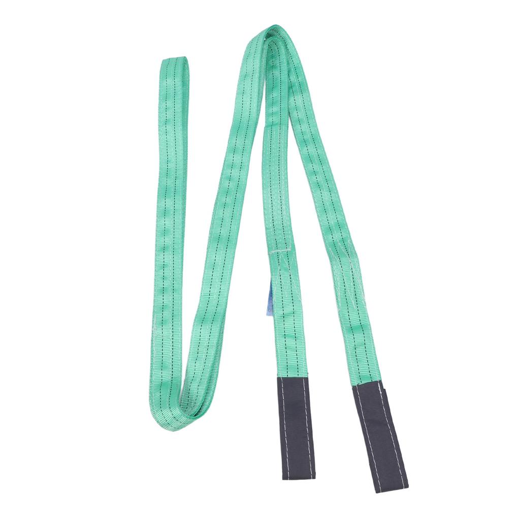Lift Sling Strap 6M 2T Load Bearing Reinforced Loop Polyester High Strength Rigging Lifting Strap for Crane Hoist