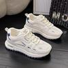 Autumn New Women's Shoes Are Fashionable, Breathable and Lightweight Thick-soled Students Running Sports and Leisure Shoes
