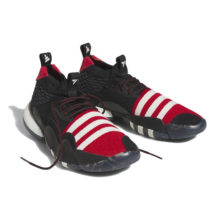 adidas Trae Young 2 Китайские новогодние мужские кроссовки Black Core-Black Better-Scarlet IF2163