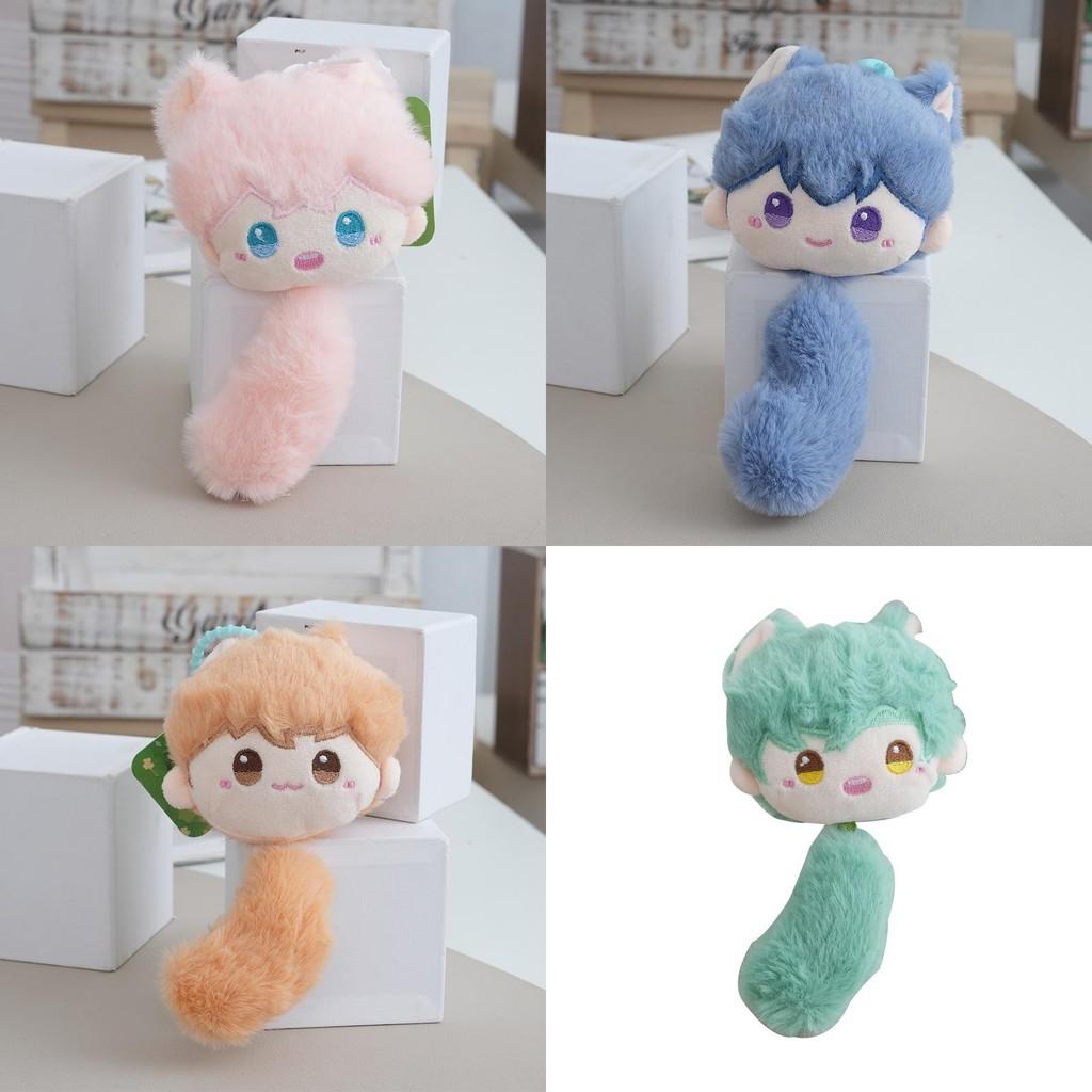 Night And Light Plush Keychain Toy Stuffed Doll Pp Cotton Decoration Filling